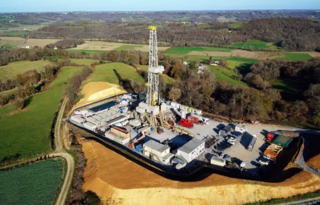 Photo aerienne drone Exploitation pétrolière