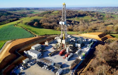 Photo aérienne drone Exploitation pétrolière